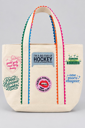 Customizable Bookish Tote Bag