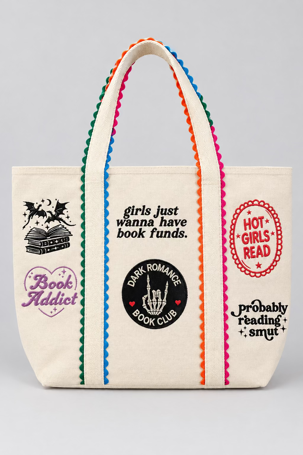 Customizable Bookish Tote Bag